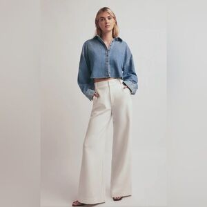 THE CROP EX-BOYFRIEND SHIRT in goa